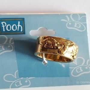 Vintage Tigger ring Disney Pooh NWT Winnie the Pooh gold tone 6.75 6 3/4